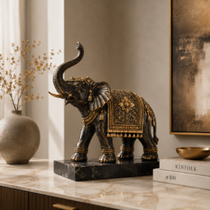 royal elephant sculpture